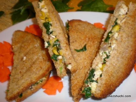 Spinach Sandwich